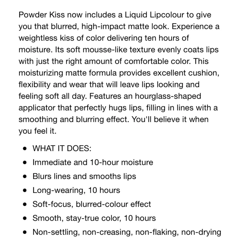 MAC Powder Kiss Liquid Lipcolour Fashion Sweetie